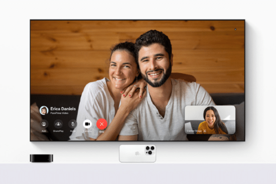 FaceTime chega à Apple TV com tvOS 17